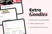 The Studio Dashboard Notion Template, a Marketing Template by DesignbyAyelet (Thumbnail 5 of 5)