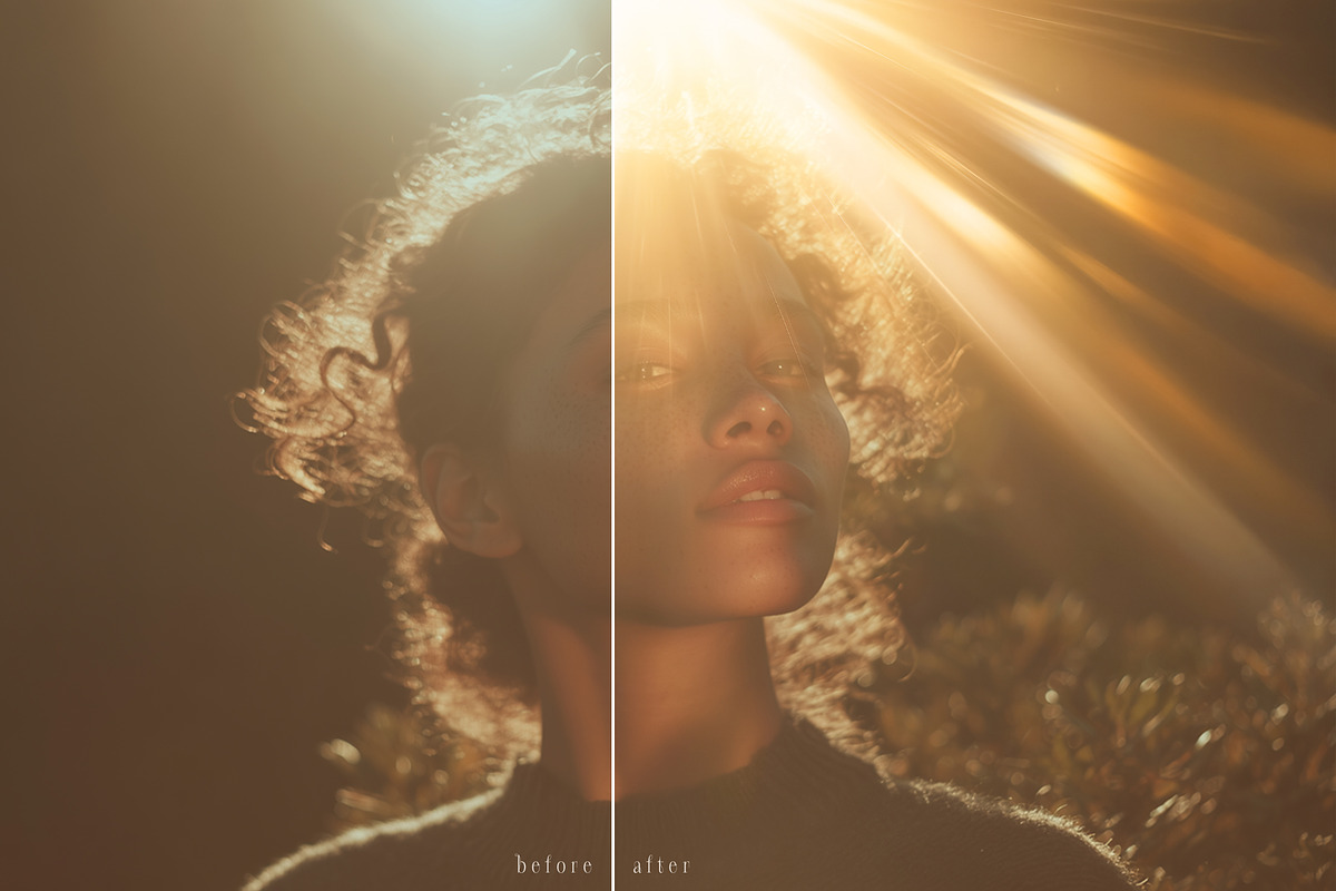 Sunlight Rays Glow Overlays Effect, a Texture Graphic by smishura (Photo 4 of 4)
