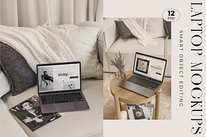 MacBook Laptop Mockup Bundle
