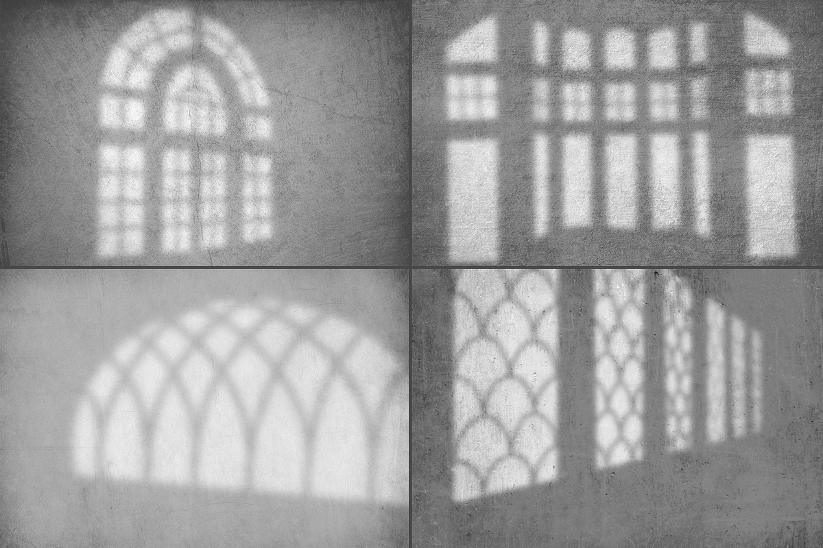 50 windows shadows, a Texture Illustration by AnastasiyaOleynik (Photo 6 of 14)