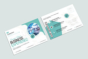 Business Postcard Template Layout, a Business Card Template by MightyDesign (Thumbnail 1 of 6)