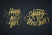 2026 Happy New Year Set, a Graphic by Finevector (Thumbnail 2 of 3)