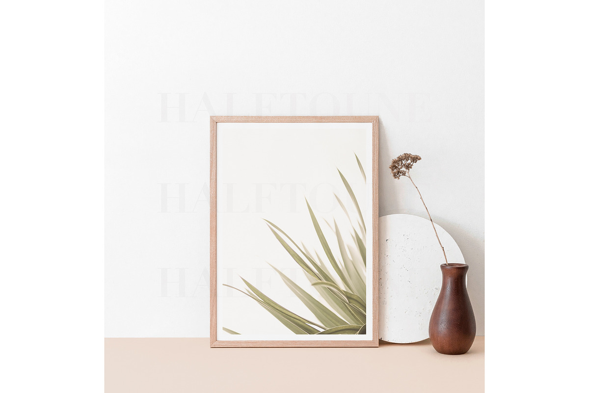 Styled Wooden Frame Mockup, a Mockup by HALFTOUNE (Photo 3 of 5)