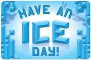 Ice Cube Color Font, a Font by VozzyStock (Thumbnail 7 of 8)