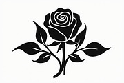 Rose Black Silhouette Decorative, an Illustration by Amazin_art (Thumbnail 27 of 31)