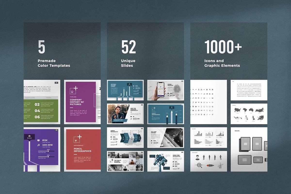 Amaze PowerPoint Template, a Presentation Template by Creathrive Design (Photo 2 of 8)