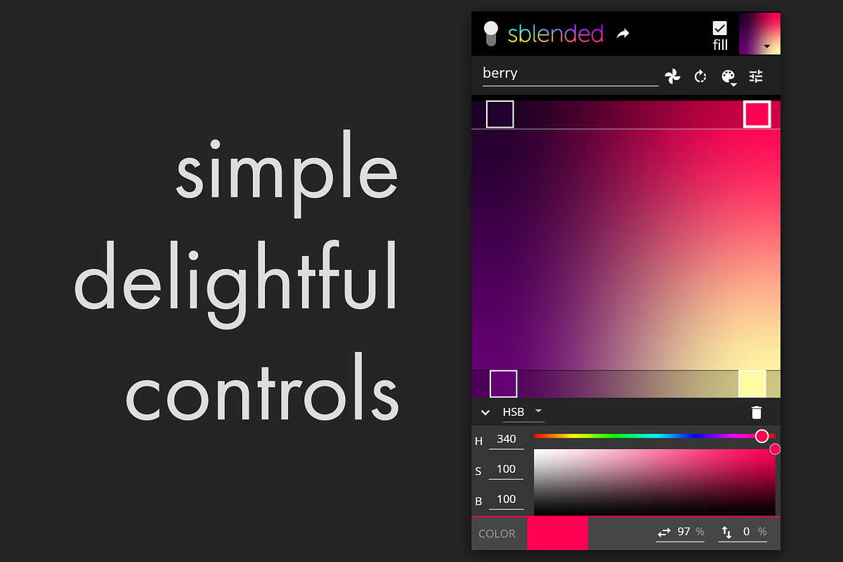 Sblended: Supercharged Gradient Tool, a Brushes & More by Sblended (Photo 2 of 6)