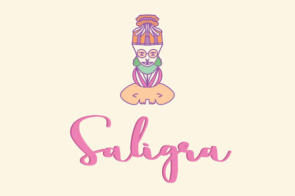 Saligra Font preview 3
