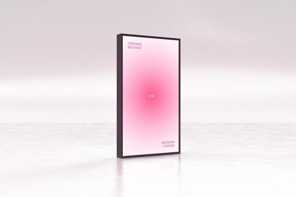 Digital Screen Mockup, an Advertising Mockup by Design Squad (Photo 2 of 4)