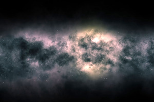 Milky way galaxy with stars, an Education Illustration by DutchDigitalDesign