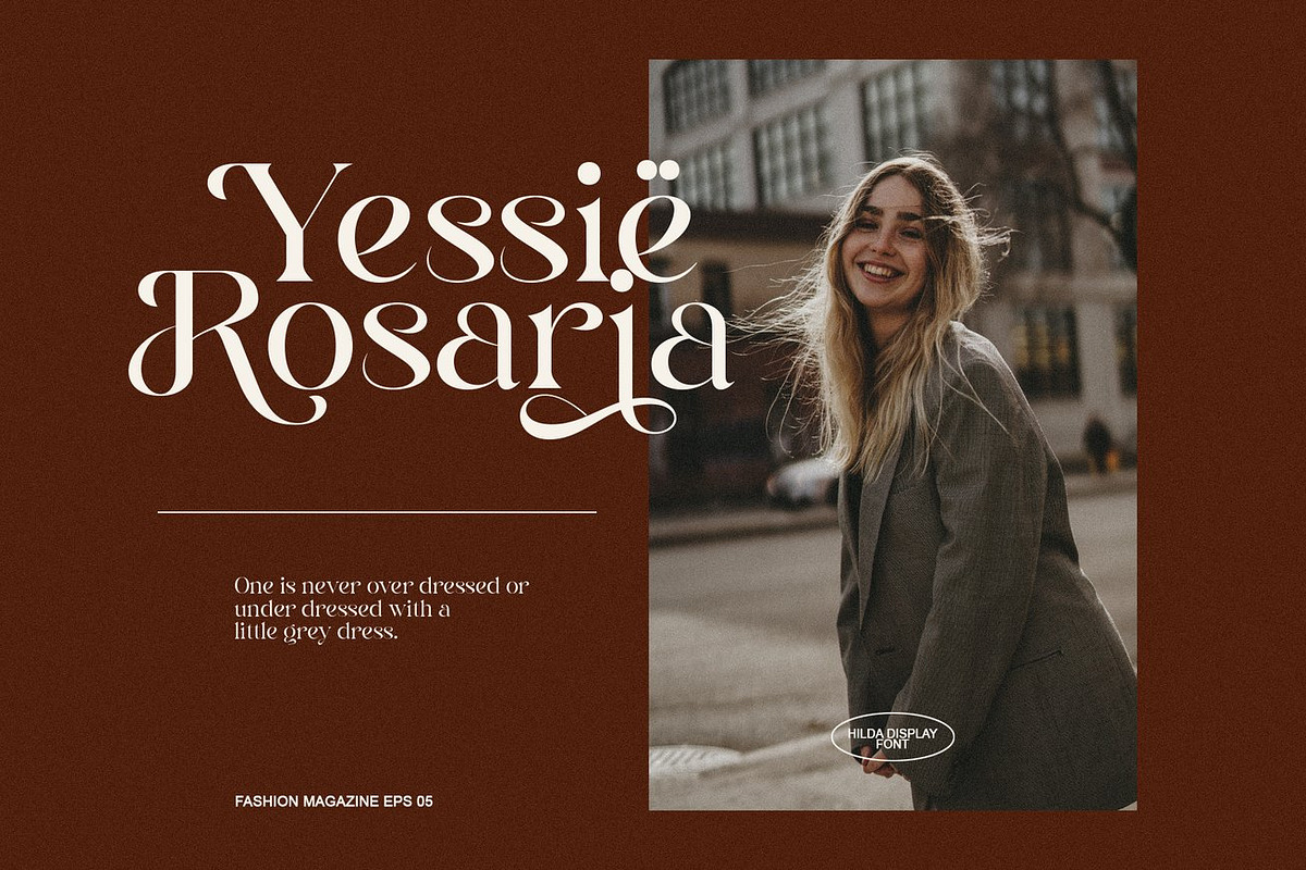 Rosari Serif Font, a Script Font by Luna Shop (Photo 5 of 12)