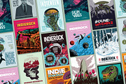 13 Hand Drawn Indie Music Flyers, a Flyer Template by ashenterprise (Thumbnail 9 of 16)