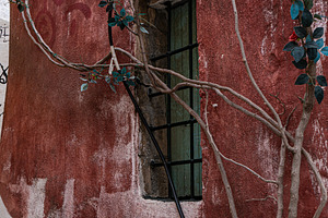 Narrow streets of Anafiotika area in ancient Athens, an Architecture Photo by Anna Bogush