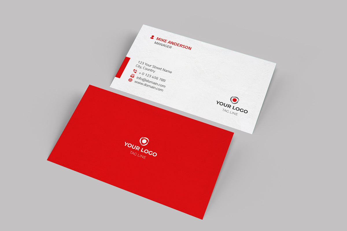 Minimal Business Card, a Business Card Template by designSultan (Photo 3 of 3)