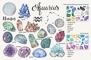 Birthstones Planets Zodiac Crystals, an Illustration by Alena Solonshchikova (Thumbnail 2 of 13)