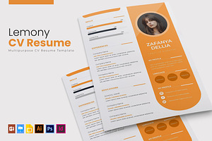 Lemony CV & Resume