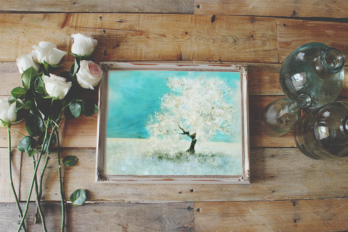 BUNDLE: 8 Aged Mockups 8x10&11x14, a Print Template by WeLivedHappilyEverAfter (Photo 5 of 6)