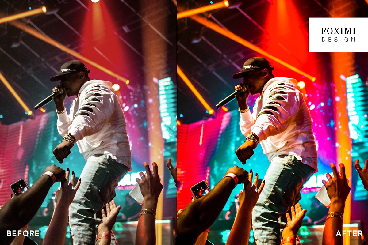 12 CONCERT MOBILE DESKTOP PRESETS, a Plug-in Add-On by FOXIMIDesign (Photo 9 of 13)