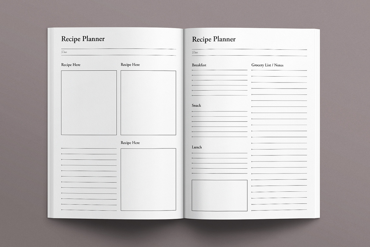 Planner Template, a Brochure Template by E-Type (Photo 4 of 8)