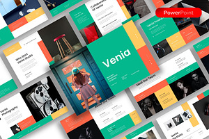 Venia–Business PowerPoint Template, a Presentation Template by kreatifreya