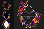 Harvest Moon Floral Clip Art Kit, an Object Graphic by Eclectic Anthology (Thumbnail 13 of 21)