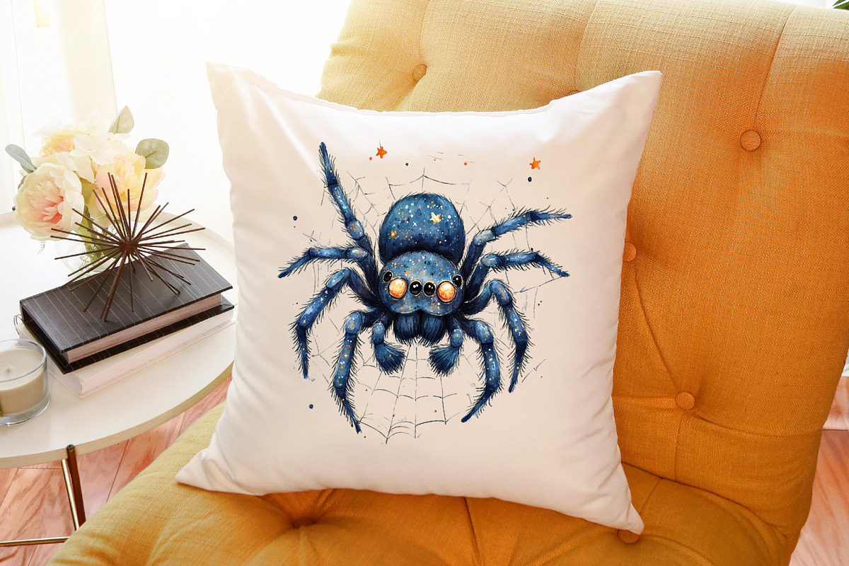 Halloween Clipart, Spider Clipart PN, an Illustration by Sublimation Artist (Photo 6 of 6)