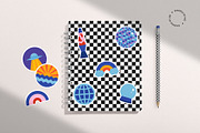 Retro Vibes Graphic Set 60s 70s, an Illustration by May Motif (Thumbnail 3 of 23)