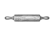 Rolling pin and cutting board, a Graphic by Irina Trusova (Thumbnail 4 of 4)