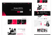 30+ Figma Home Pages, an UI Kit Template by ArtGalaxy (Thumbnail 4 of 4)