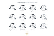 ZODIAC SIGNS LINE ART, an Object Illustration by Kate Art (Thumbnail 12 of 19)