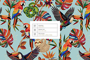 Tropical Paradise – 2026 Embroidery, a Pattern Graphic by Luiz da Rolt Grathwohl (Thumbnail 7 of 11)