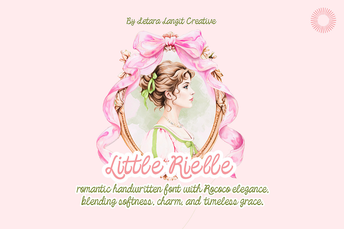 Little Rielle| Fairytale Handwritten, a Handwritten Font by Setara Langit CreativeStd (Photo 1 of 12)