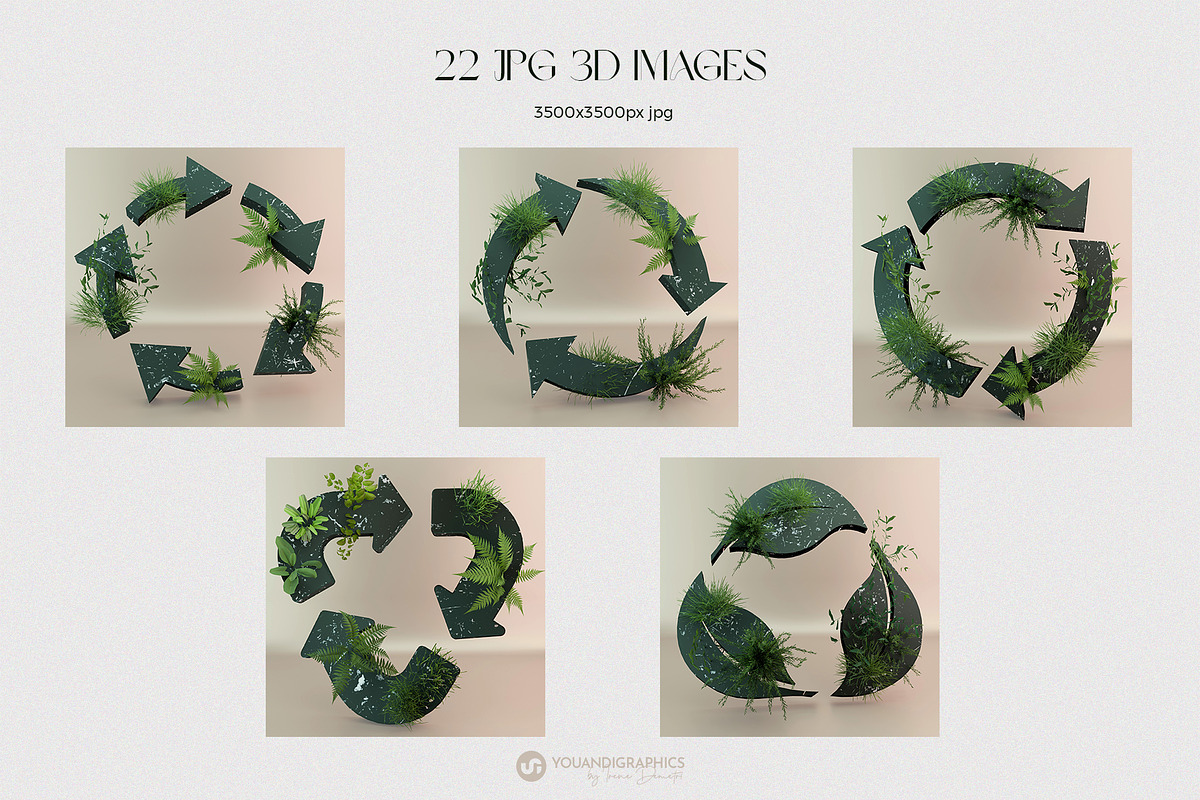 Sustainable 3D Icons, an Icon by Youandigraphics (Photo 13 of 16)