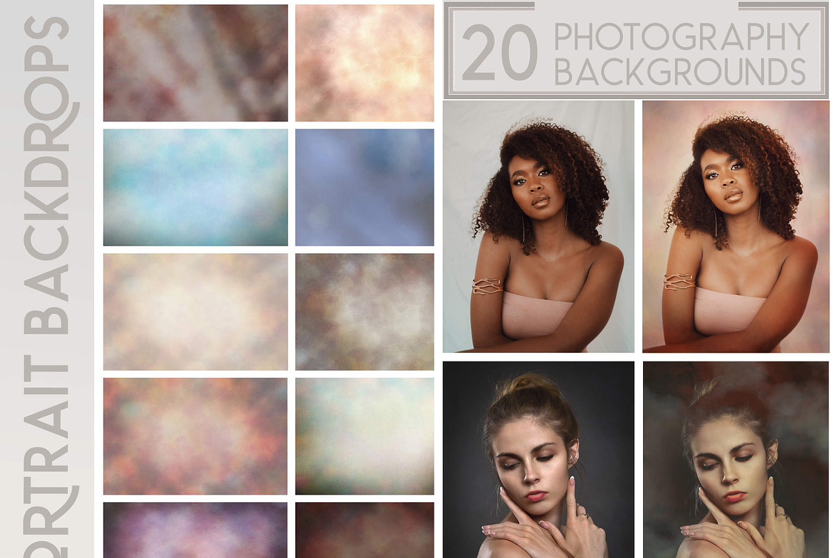 Portrait Backdrop Texture Background, a Texture Graphic by Posh Papers & Patterns (Photo 1 of 8)