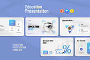 Education Trap Presentation, a Presentation Template by KreateTribe (Thumbnail 1 of 7)