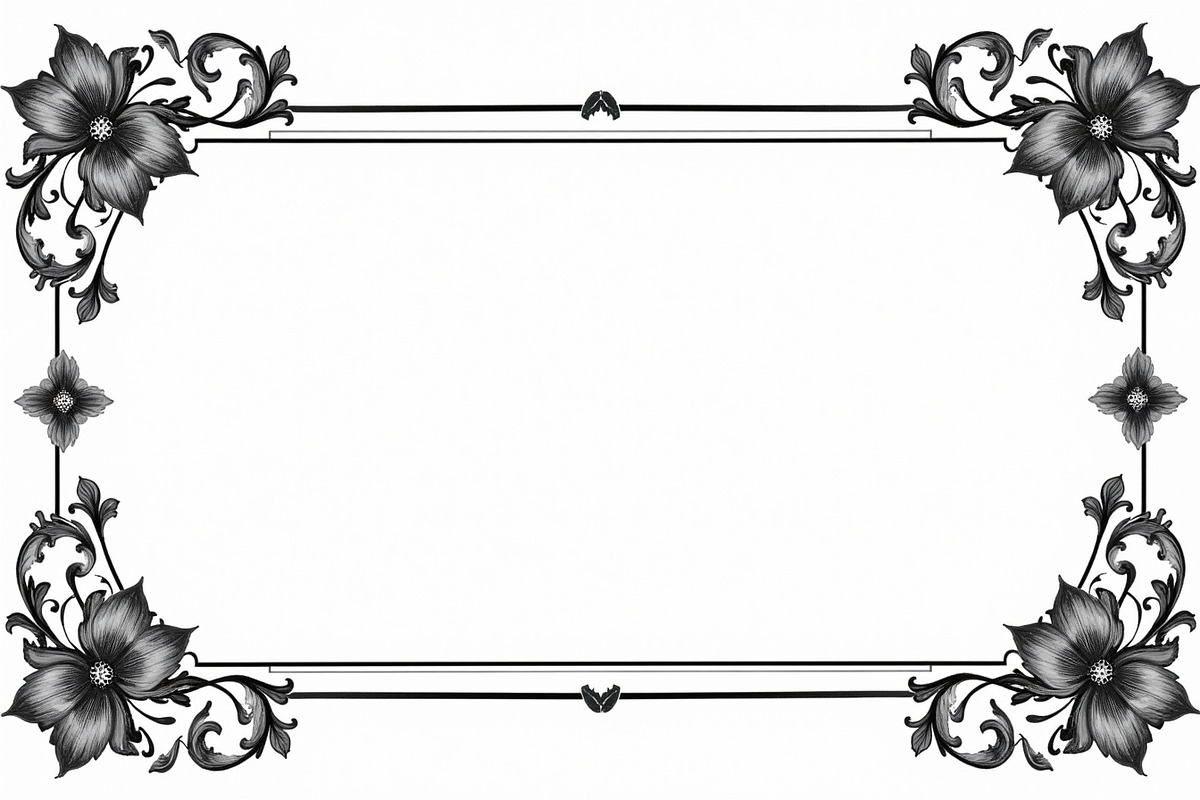 Ornate Frame Vector Set, an Illustration by BIPLOB EXPERT (Photo 5 of 9)