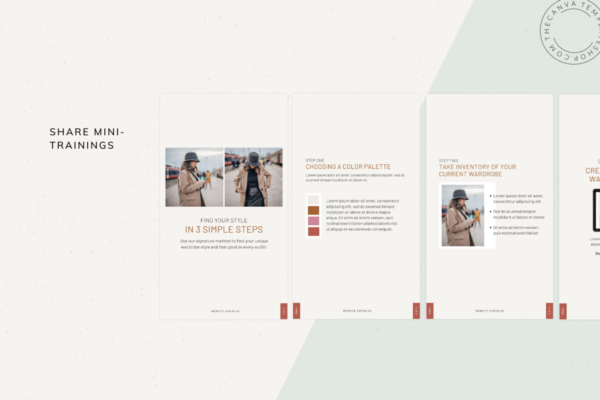 Olivia-Rose Reels Canva Templates, a Social Media Template by The Canva Template Shop (Photo 3 of 7)