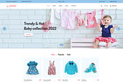 Baby Shop HTML Template - Jadusona, a Bootstrap Template by HasThemes (Thumbnail 3 of 3)