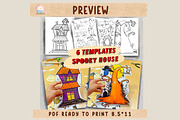 Halloween Classroom & Craft Bundle, a Seasonal Illustration by Annyillustration (Thumbnail 8 of 11)