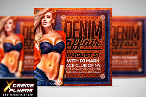 Denim Party Flyer