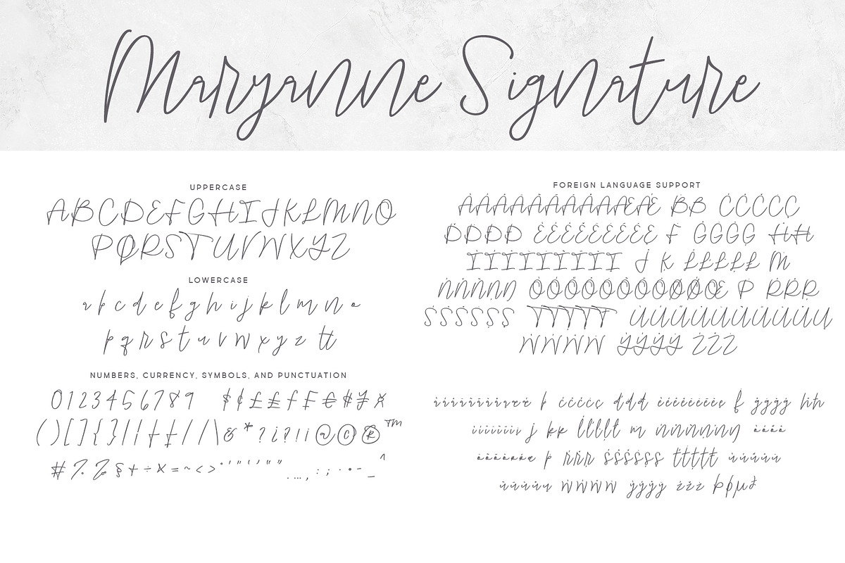 Maryanne Signature, a Script Font by Brittney Murphy Design (Photo 2 of 3)