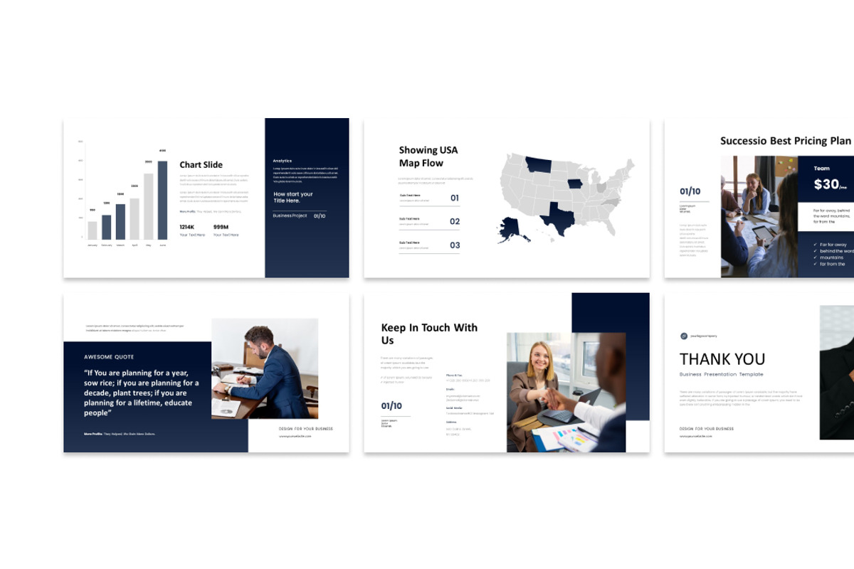 Successio-Business Powerpoint & GS, a Presentation Template by Raseuki (Photo 5 of 5)