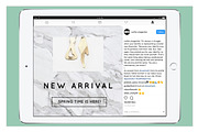 Instagram Template Marble, a Social Media Template by AtelierCartouche (Thumbnail 4 of 5)