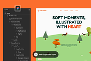Annie Leonhart - Freelance Portfolio, a Landing Page Template by SLAB! Design (Thumbnail 2 of 4)