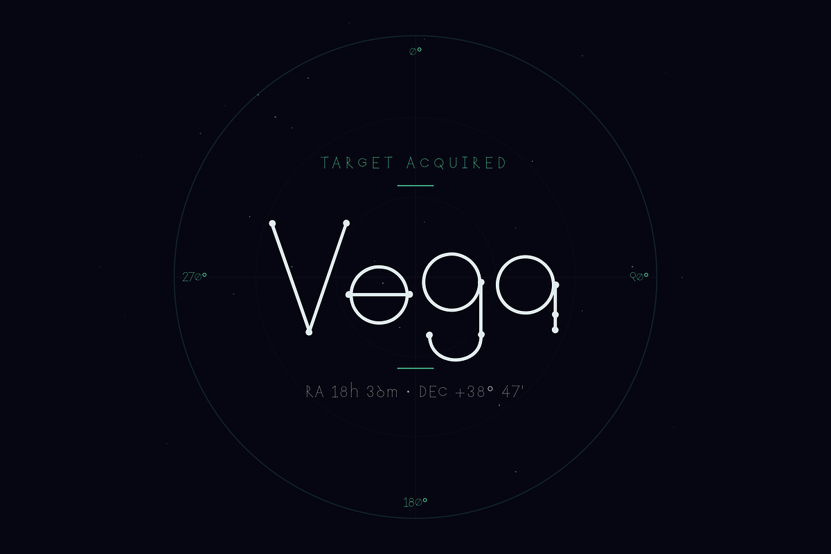 Orbit — Constellation Display Font, a Handwritten Font by Lettra Studio (Photo 9 of 18)