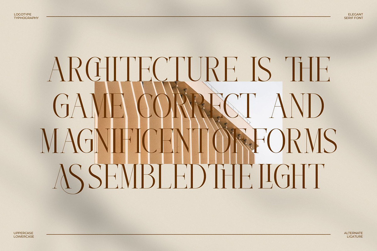 Delosta || Modern Minimalist Serif, a Serif Font by Ermedia Studio (Photo 8 of 10)