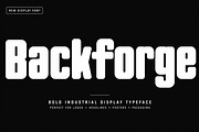 Backforge, a Slab Serif Font by Wow Magic (Thumbnail 2 of 6)