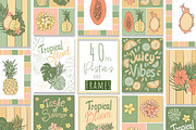 Tropical Posters & Frames Collection, a Decorative Illustration by Mari_Caliart (Thumbnail 1 of 8)