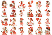 Little Summer Girl PNG Clipart, an Illustration by designcity5 (Thumbnail 2 of 5)