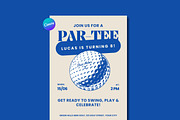 Golf Par-Tee Invitation Canva, an Invitation Template by BiancaXavier (Thumbnail 2 of 3)